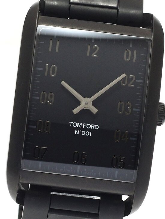 TOM FORD N.001 TFT001006 Black DLC Case black Dial Quartz Men\'s Watch_945020 main image 4